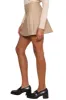 Polly Vegan Leather Mini Skirt sold by Mixology