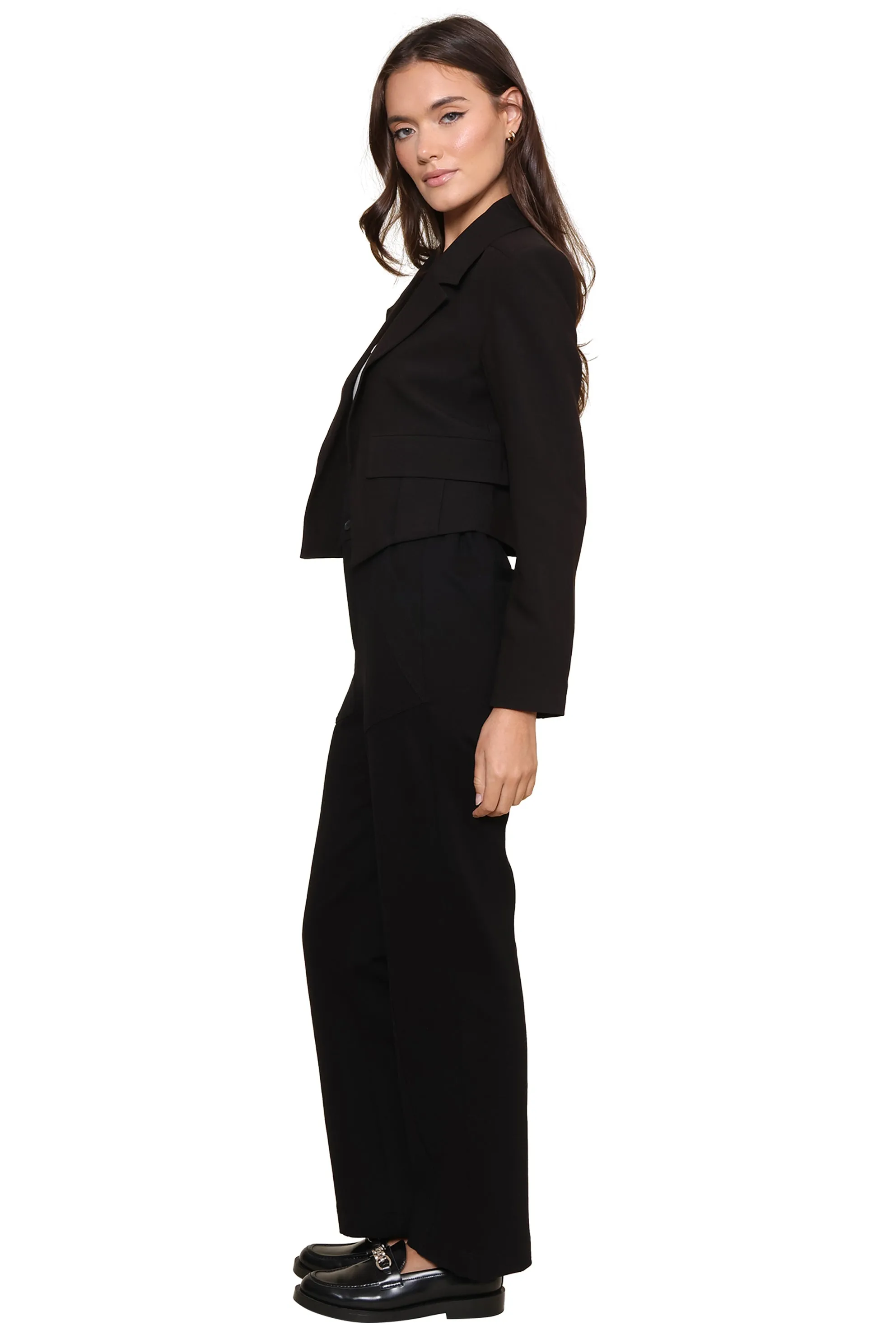Beck Cropped Blazer sold by Mixology product image thumbnail 3