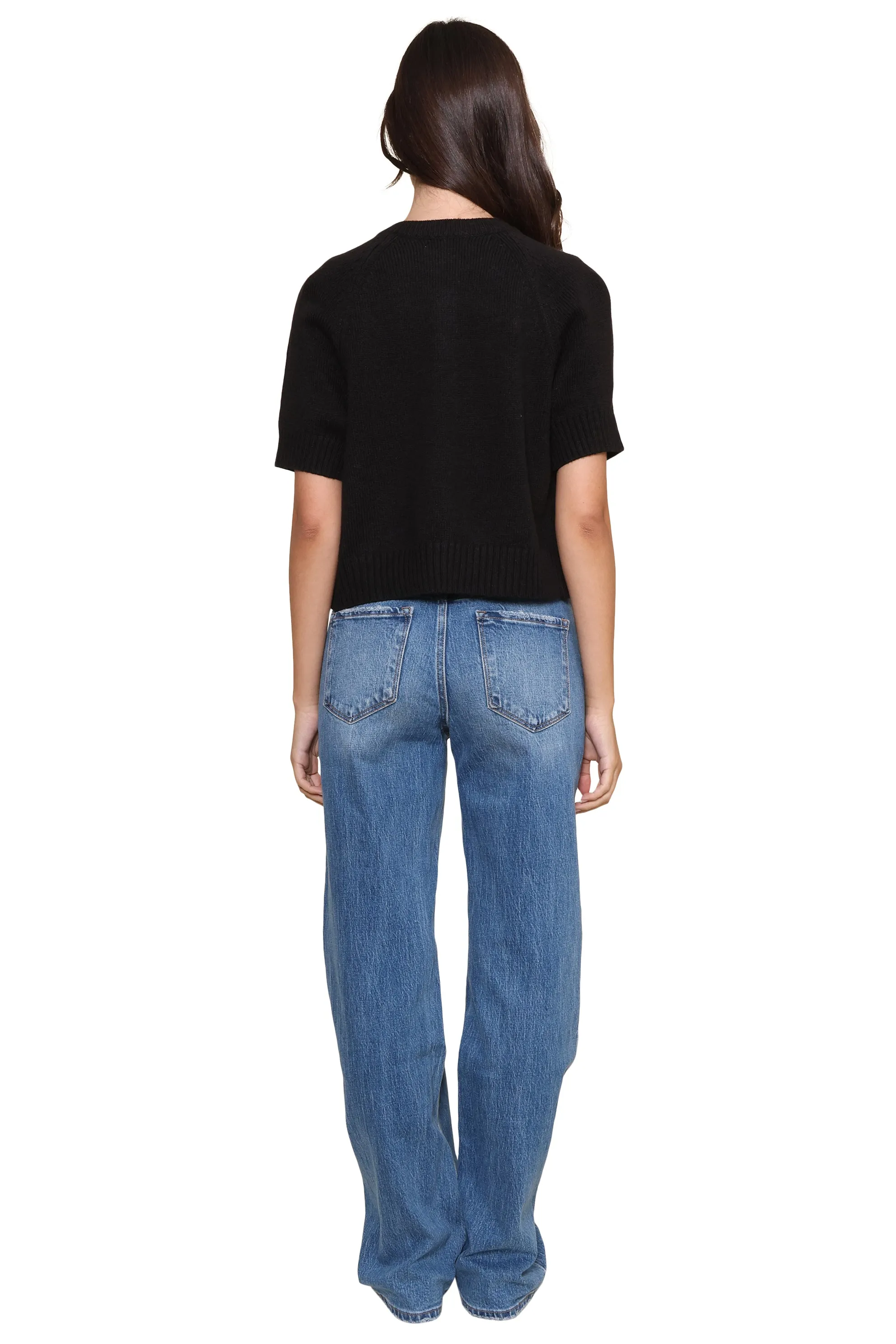 Kate Short Sleeve Button Front Cardigan sold by Mixology product image thumbnail 4