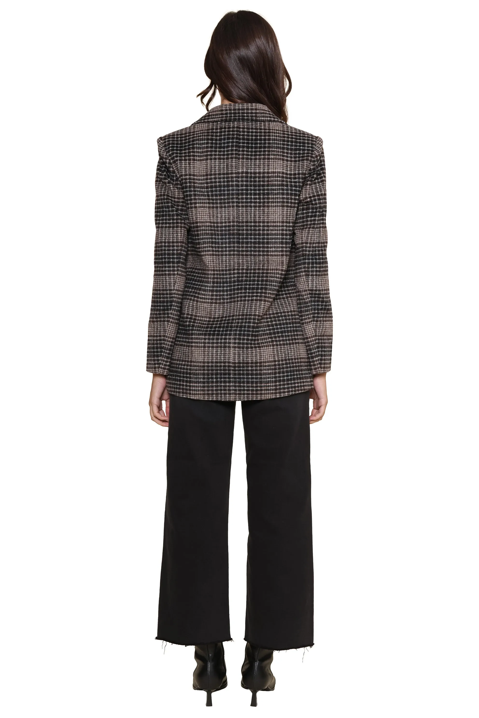 Kingston Relaxed Plaid Blazer sold by Mixology product image thumbnail 4
