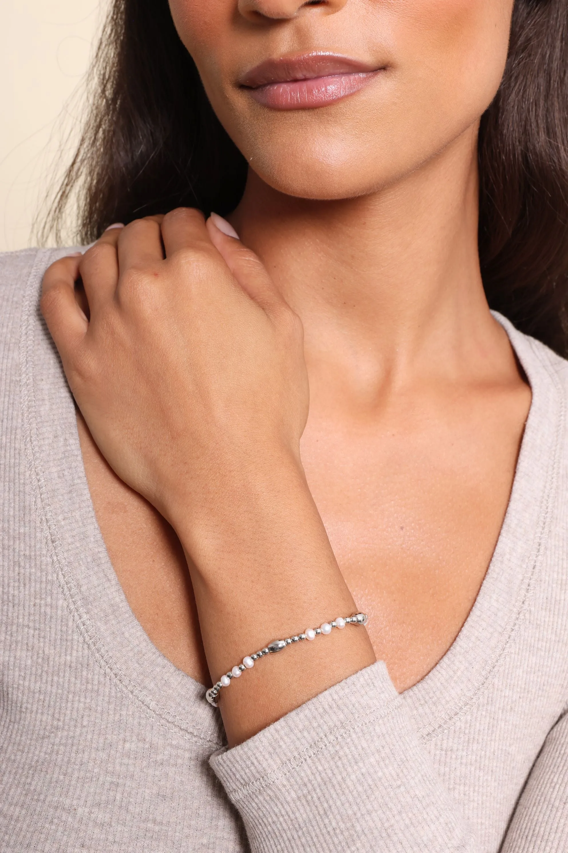 Kerri Bead And Pearl Bracelet sold by Mixology product image thumbnail 2