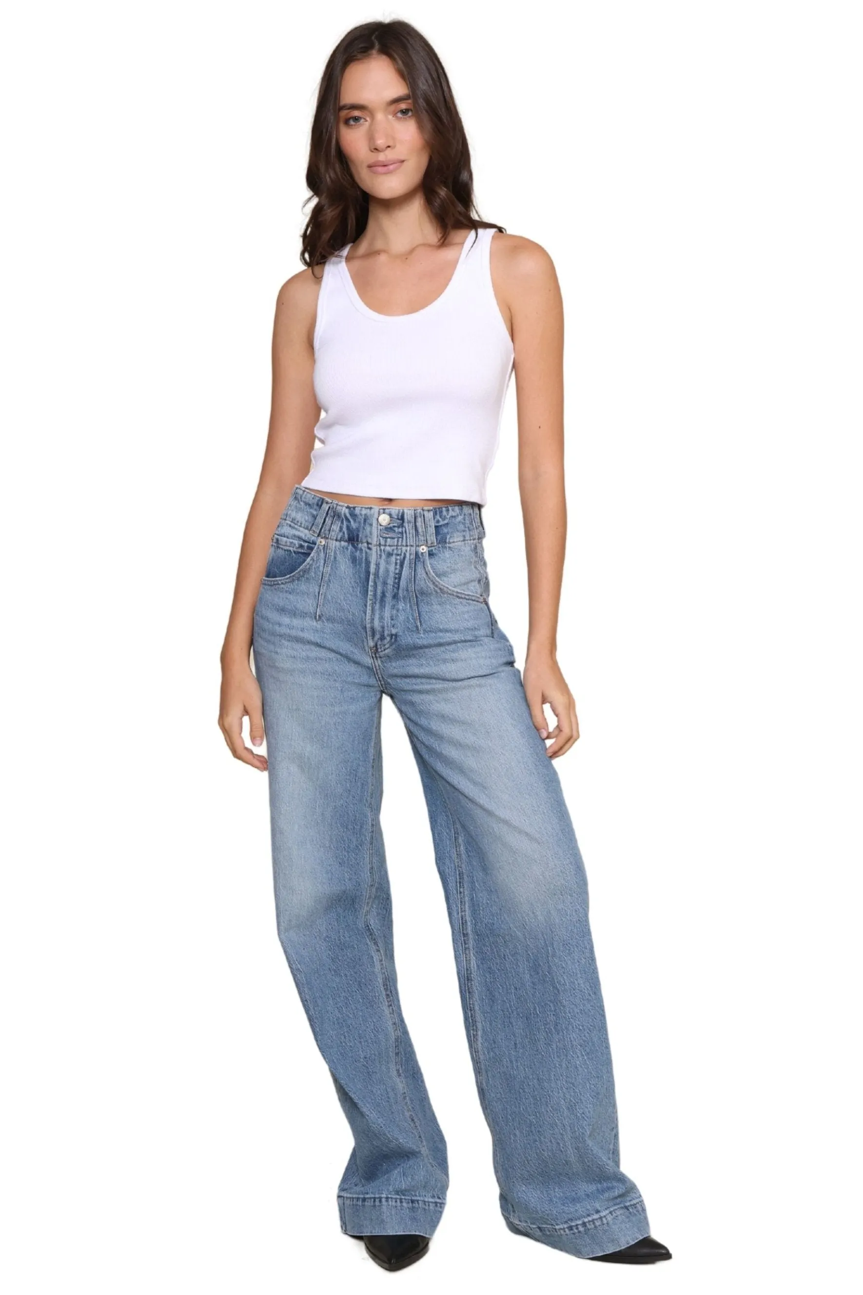 Lana Double Button Jeans sold by Mixology product image thumbnail 4