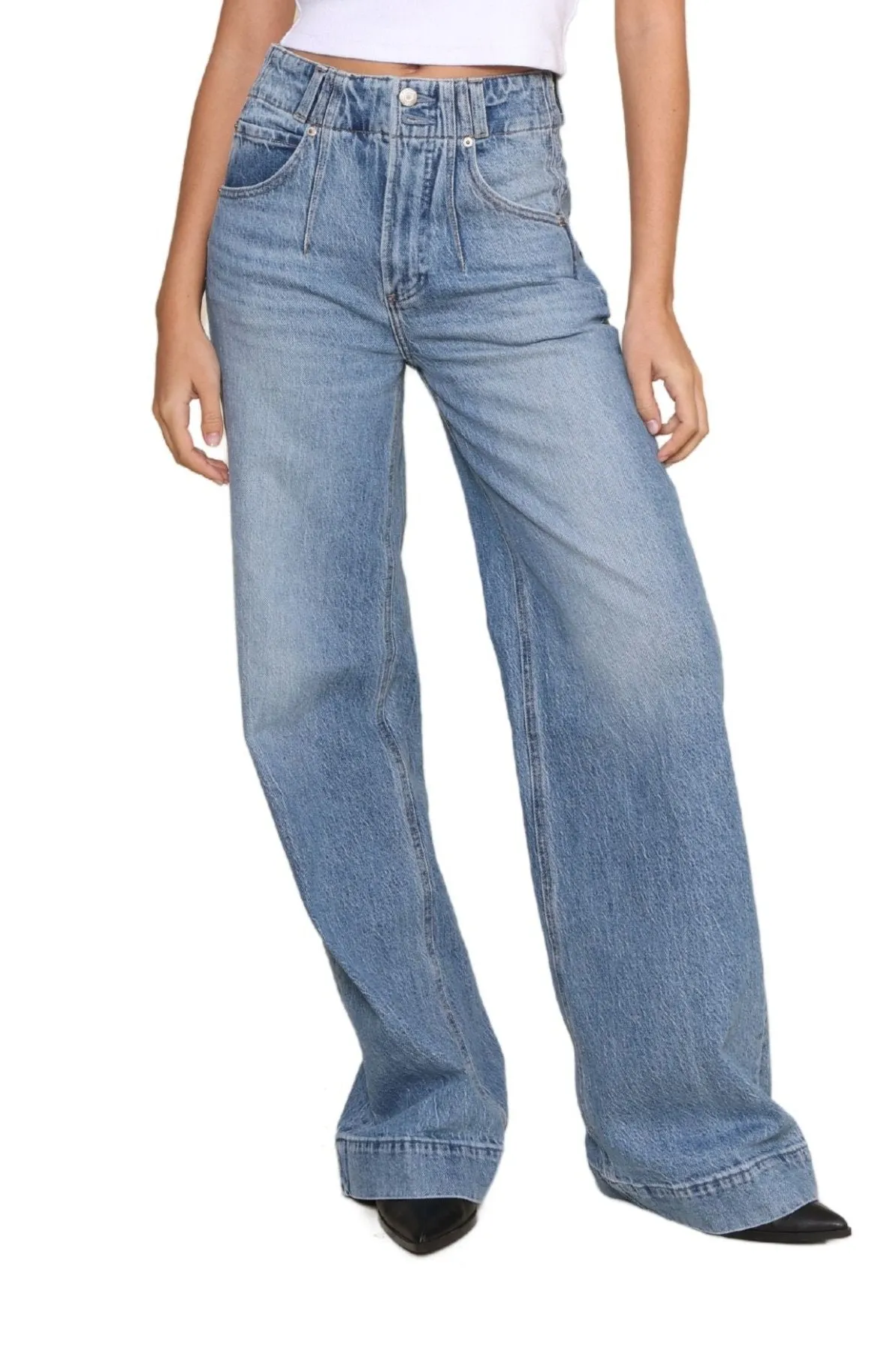 Lana Double Button Jeans sold by Mixology