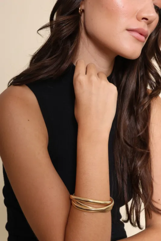 Triple 7mm Cobra Bracelet sold by Mixology