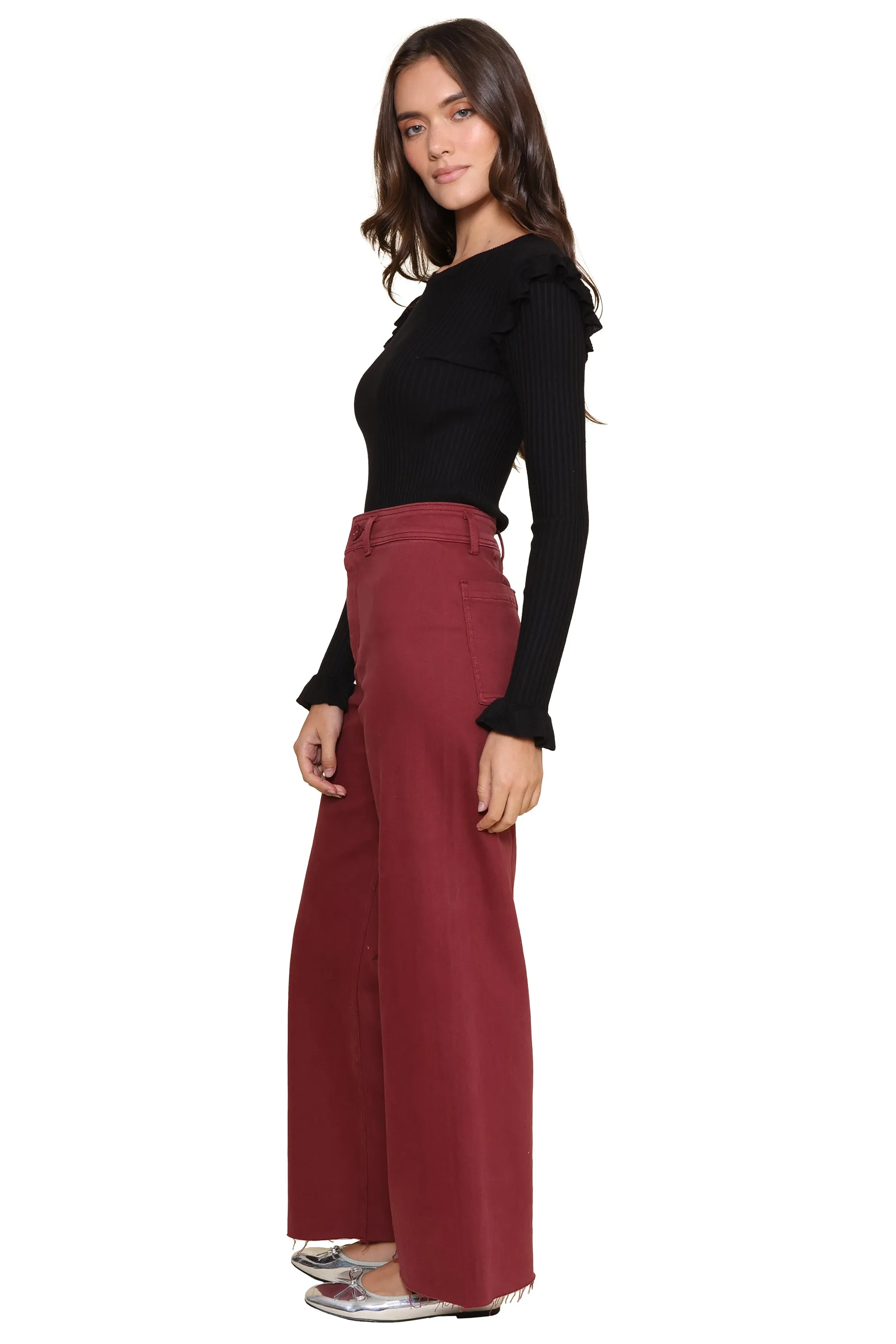 Myra Ribbed Knit Top sold by Mixology product image thumbnail 3