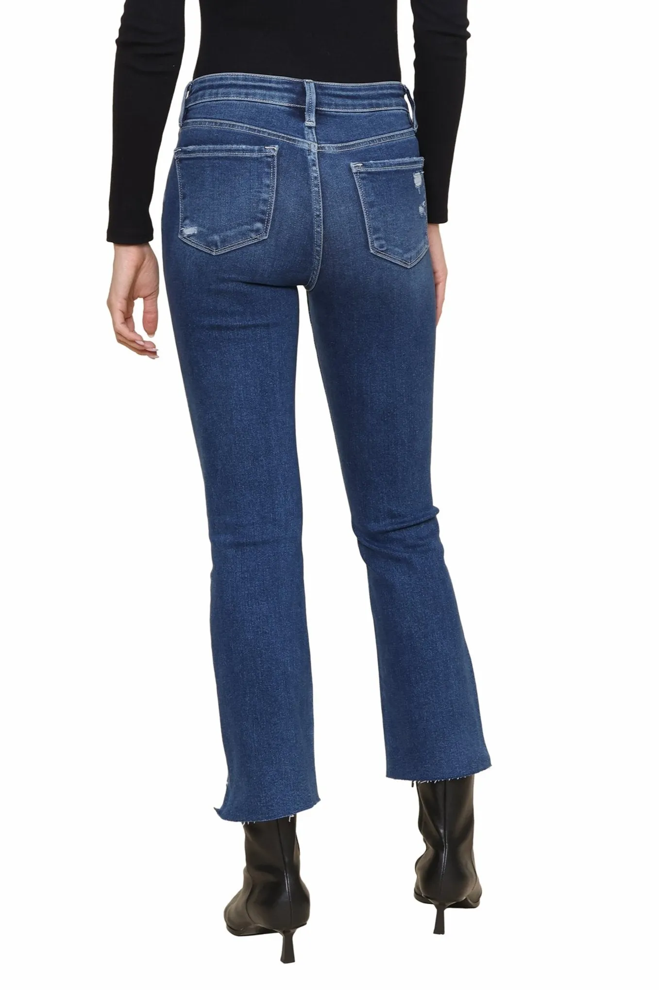 Love Craft Crop Flare Jean sold by Mixology product image thumbnail 4
