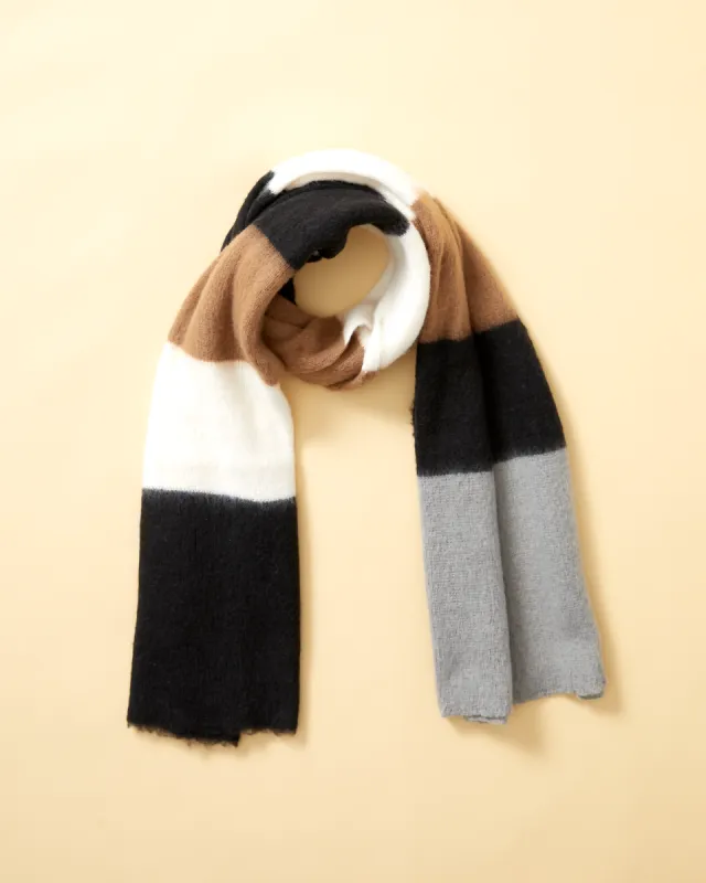 Melinda Stripe Scarf sold by Mixology