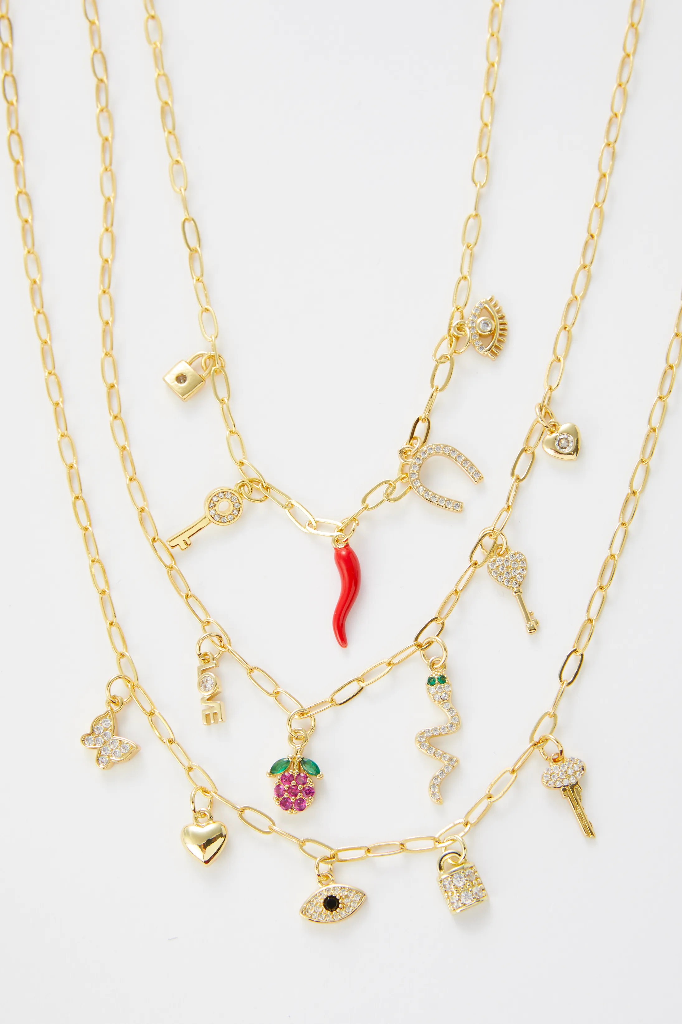 Snake Charm Necklace sold by Mixology product image thumbnail 2