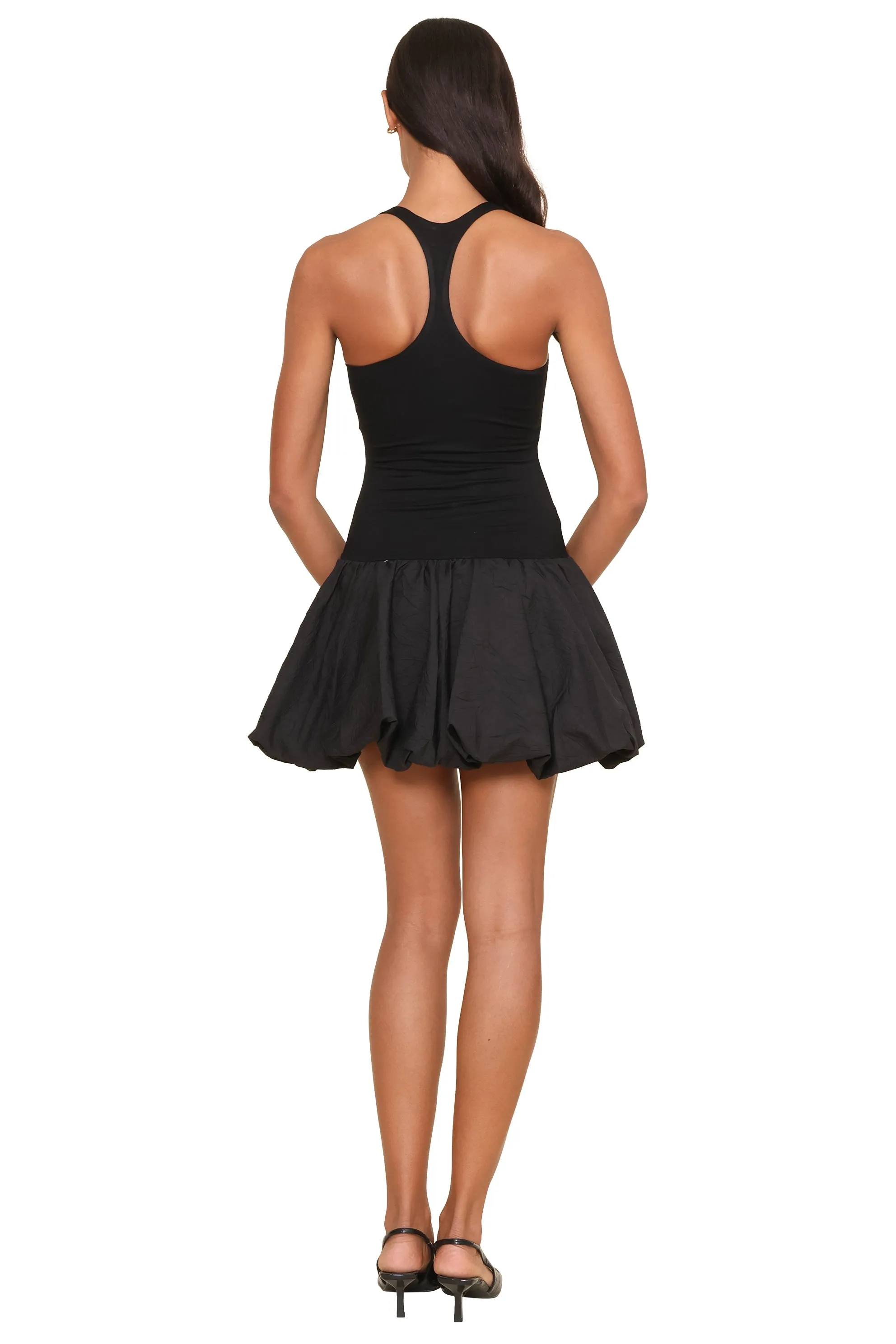 Carly Mixed Media Dress sold by Mixology product image thumbnail 4