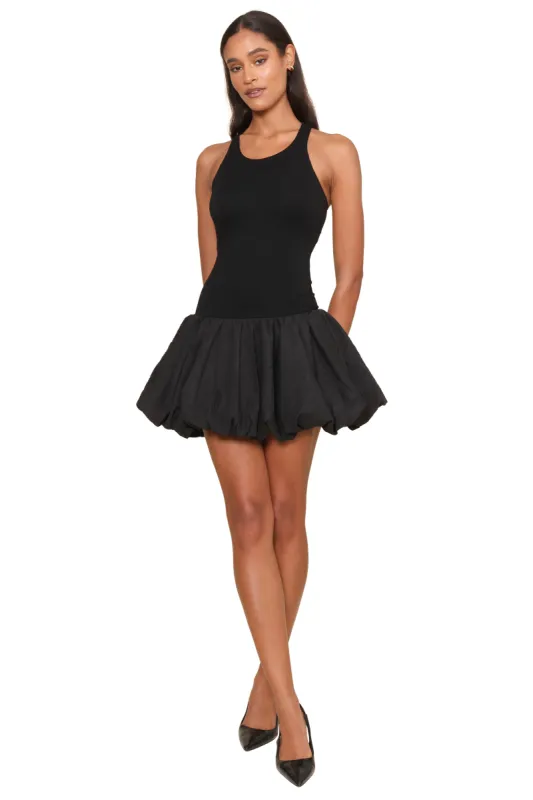 Carly Mixed Media Dress made by Mixology