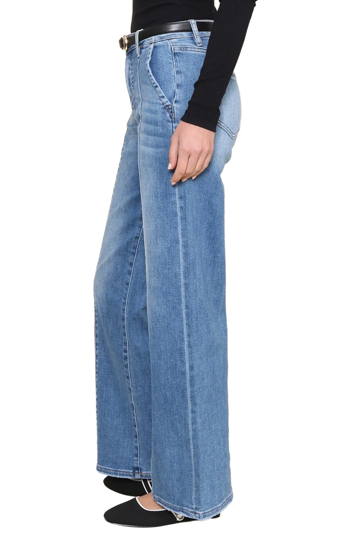 High Rise Wide Leg sold by Mixology product image thumbnail 3