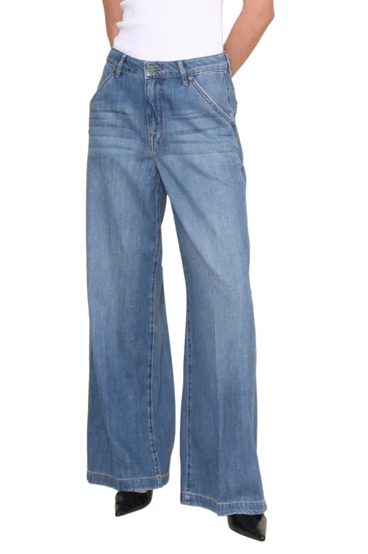 The Med Nori Trouser Wide Leg sold by Mixology