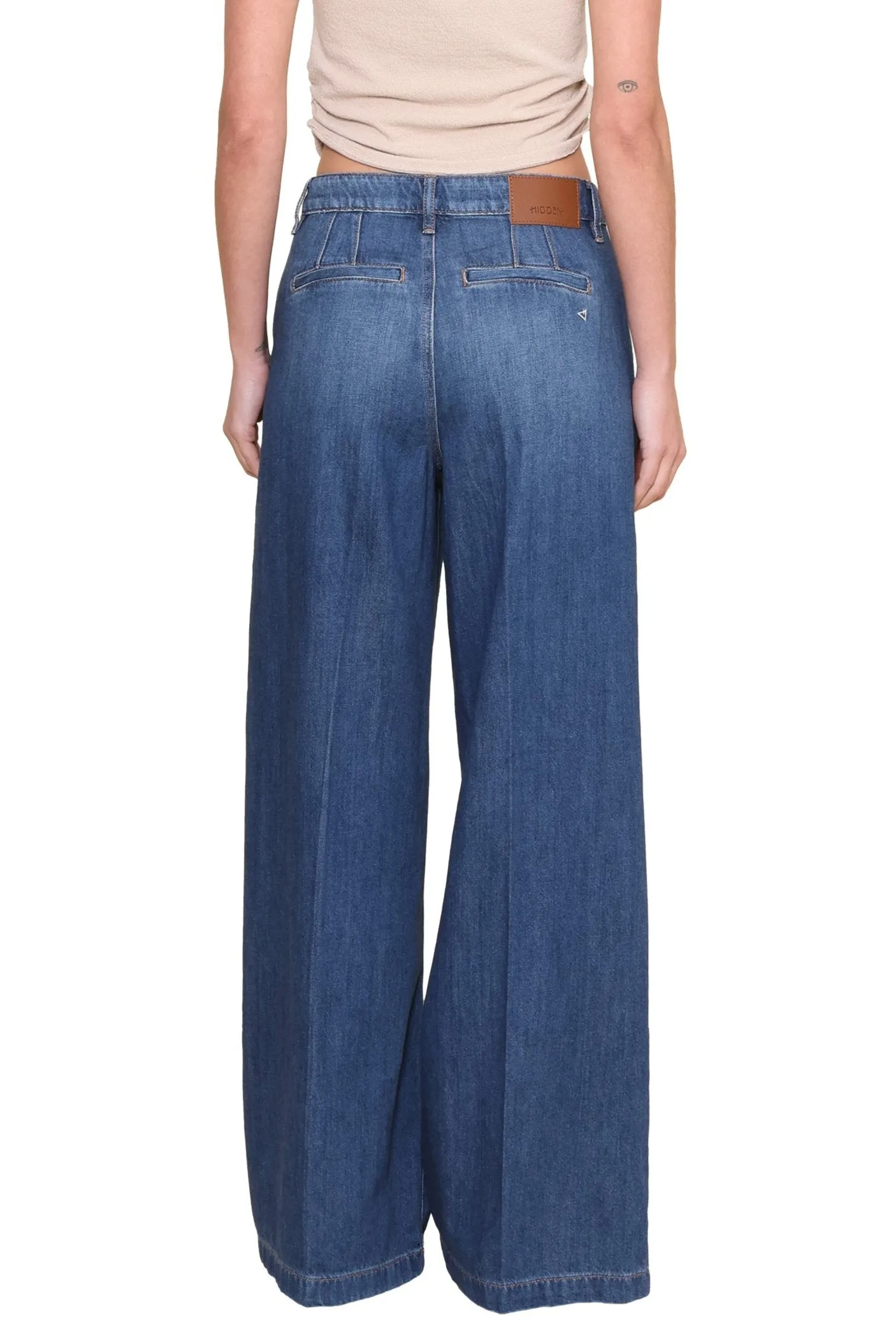 The Dark Nori Trouser Wide Leg sold by Mixology product image thumbnail 4