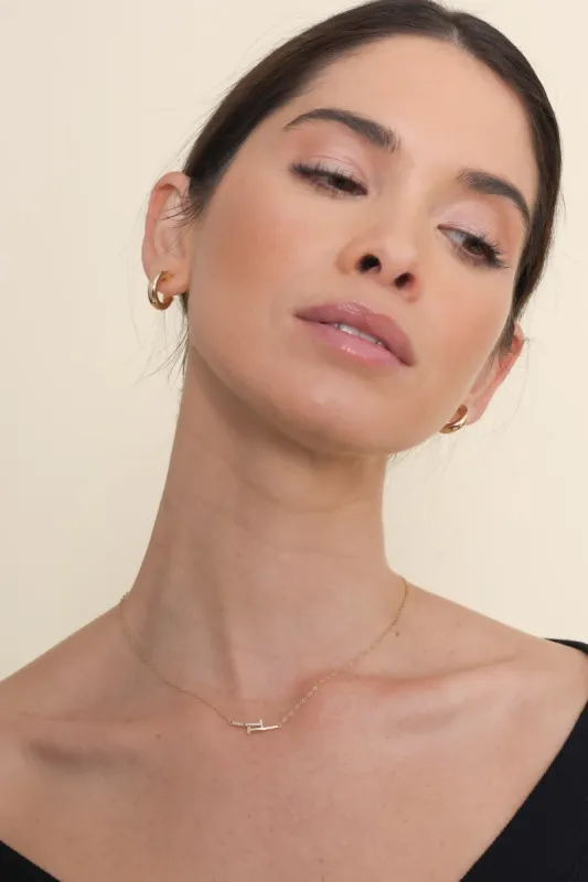 Eden Double Nail Necklace made by Mixology