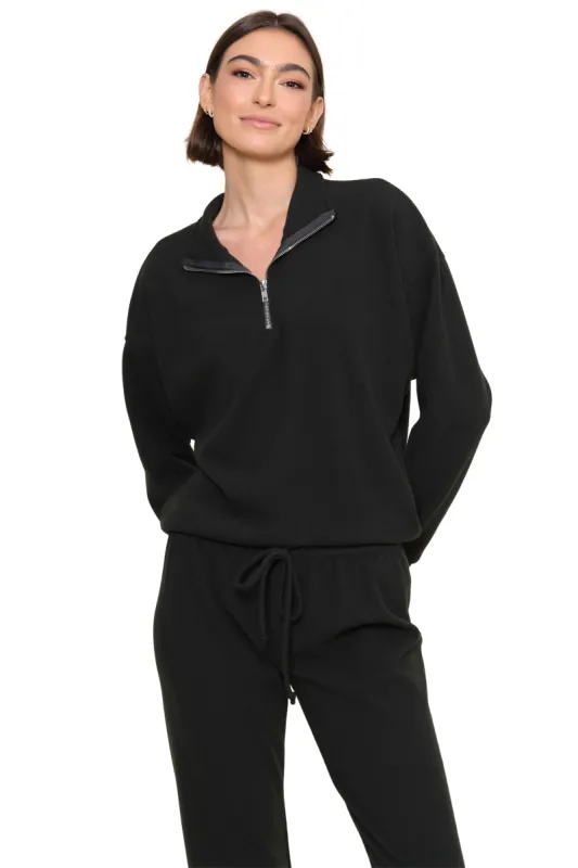 Lazy Day Lux Quarterzip sold by Mixology