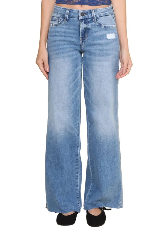 Vouchsafe Mid Rise Wide Leg sold by Mixology