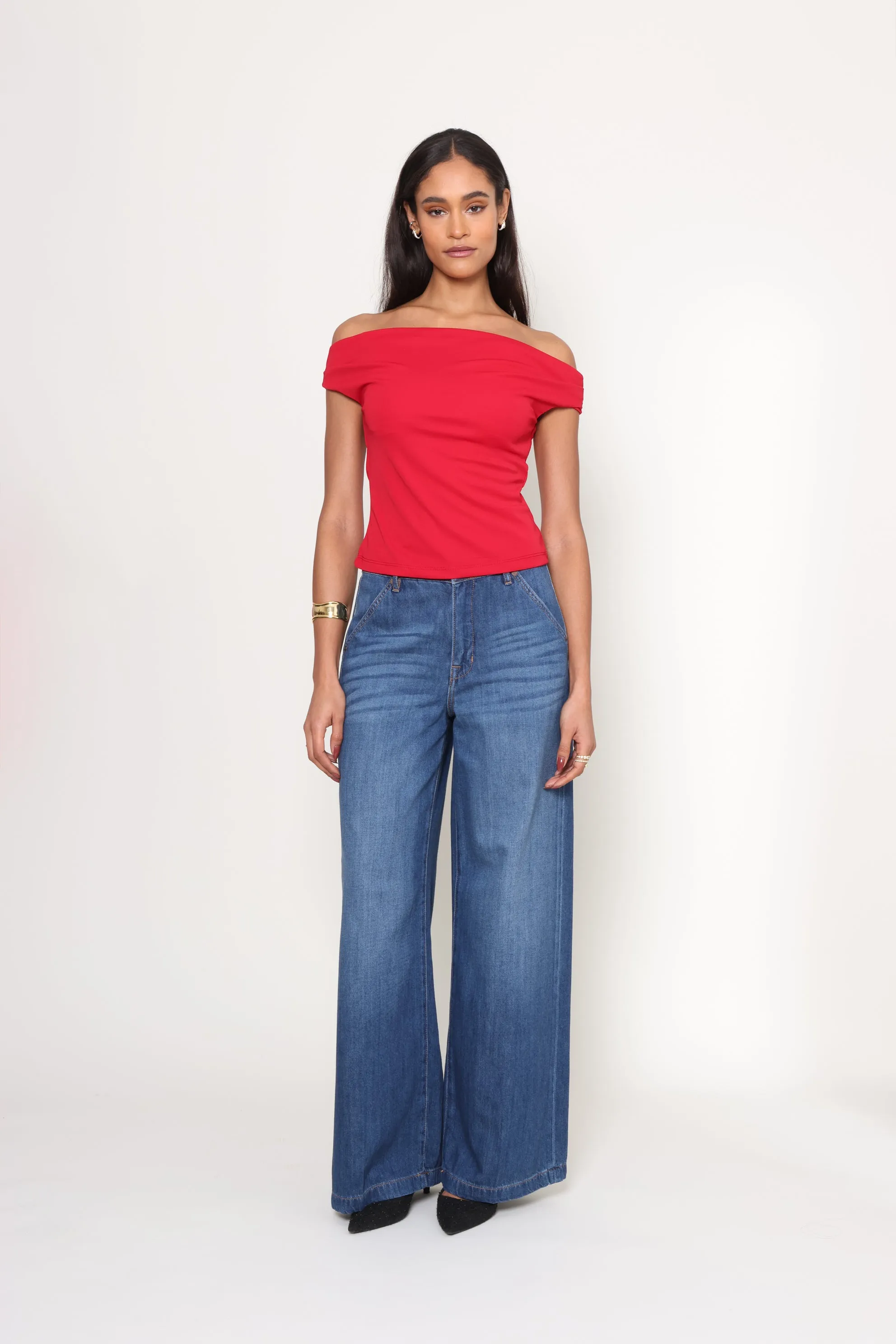 Off The Charts Knit Top sold by Mixology product image thumbnail 5