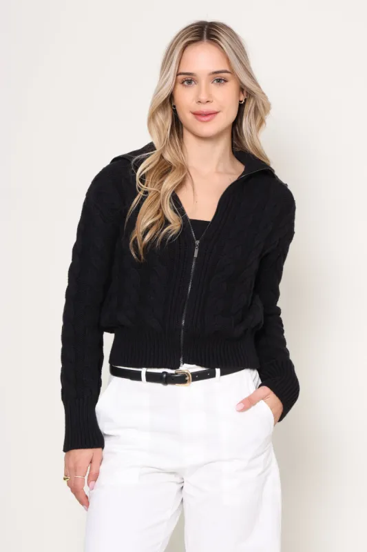 Hemingway Cable Cardigan made by Z Supply