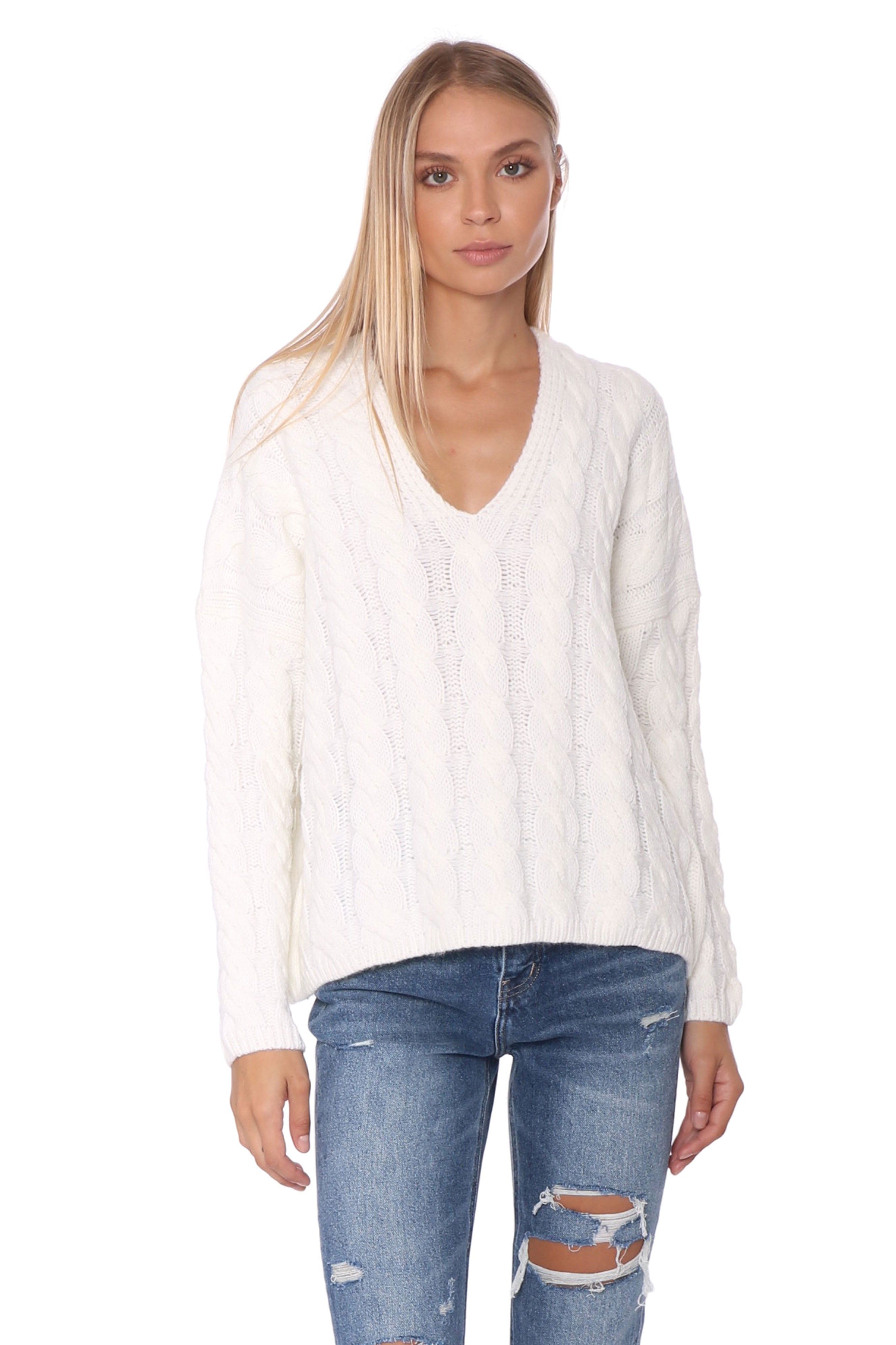 Toned Down Knit Sweater sold by Mixology