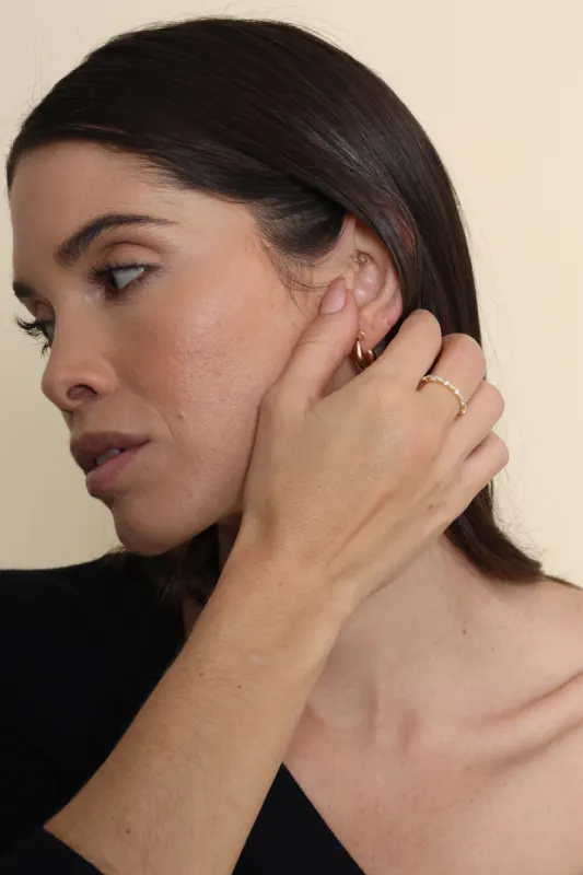 Rowan Scattered Cubic Zirconia Band sold by Mixology