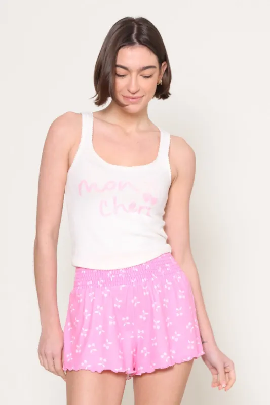 Mon Cheri Vintage Tank sold by Mixology