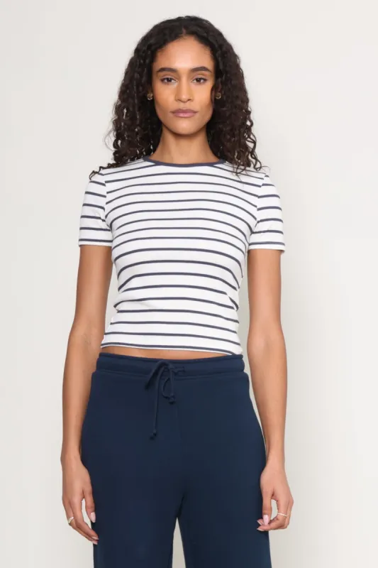 Saxton Striped Tee sold by Mixology