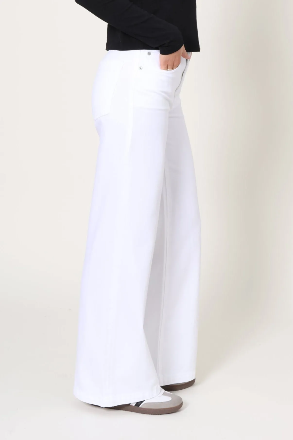 Jadyn Wide Leg - Vivid White sold by Mixology product image thumbnail 3