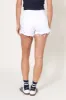 High Rise Frayed Short White sold by Mixology