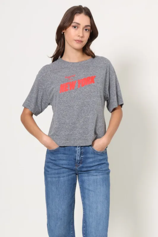 New York Boyfriend Tee made by Mixology