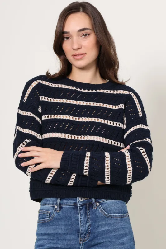 Estero Stripe Sweater made by Z Supply