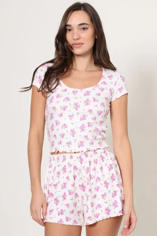 Flower Market Ditsy Tee sold by Mixology