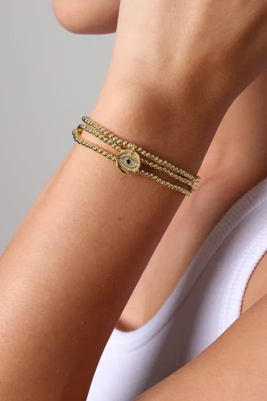 Eye Set Of 3 Bracelets sold by Mixology