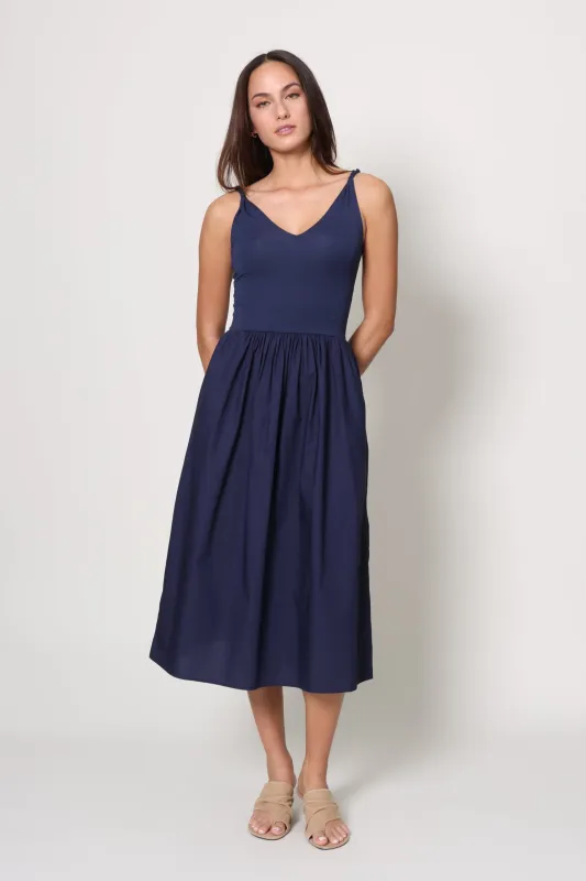 Franca Cabin Check Dress | Nasturtium | Parallel