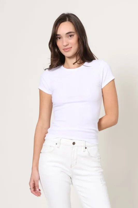 Avery Fitted Short Sleeve Tee sold by Mixology