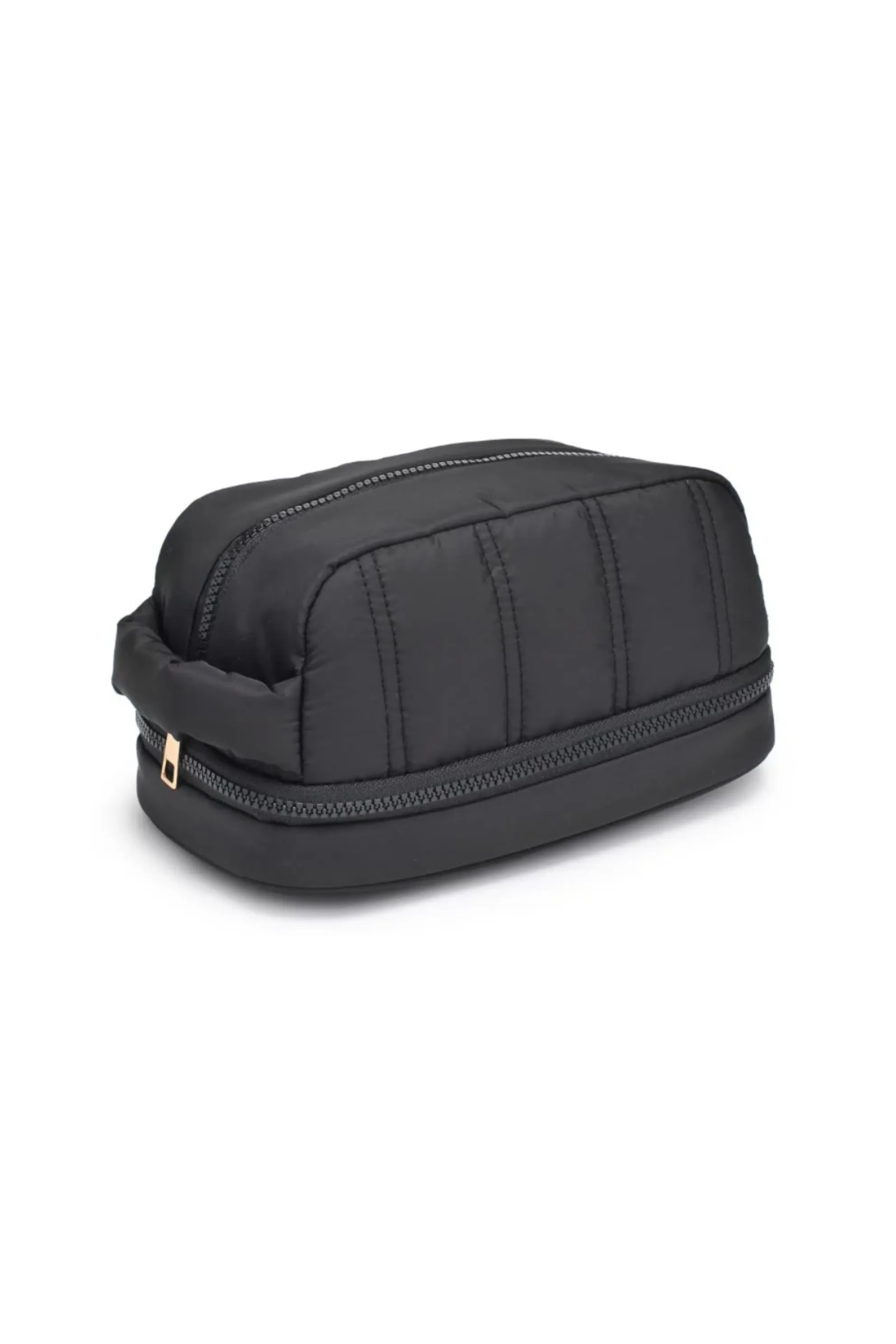 Jet Nylon Cosmetic Bag sold by Mixology product image thumbnail 5