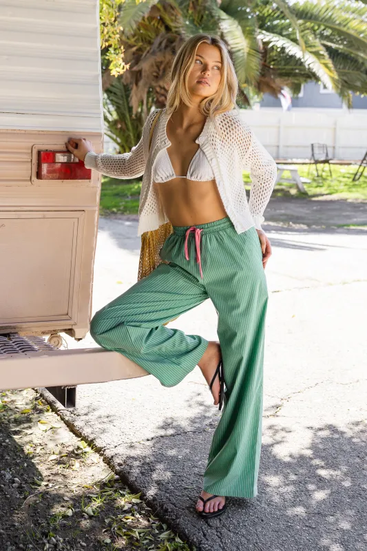 Maui Mist Stripe Pants sold by Mixology