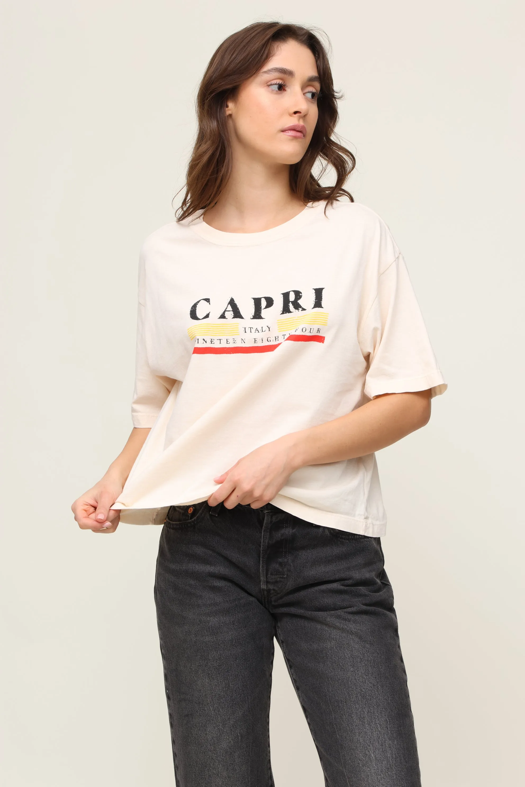 Capri Boyfriend Tee sold by Mixology product image thumbnail 2