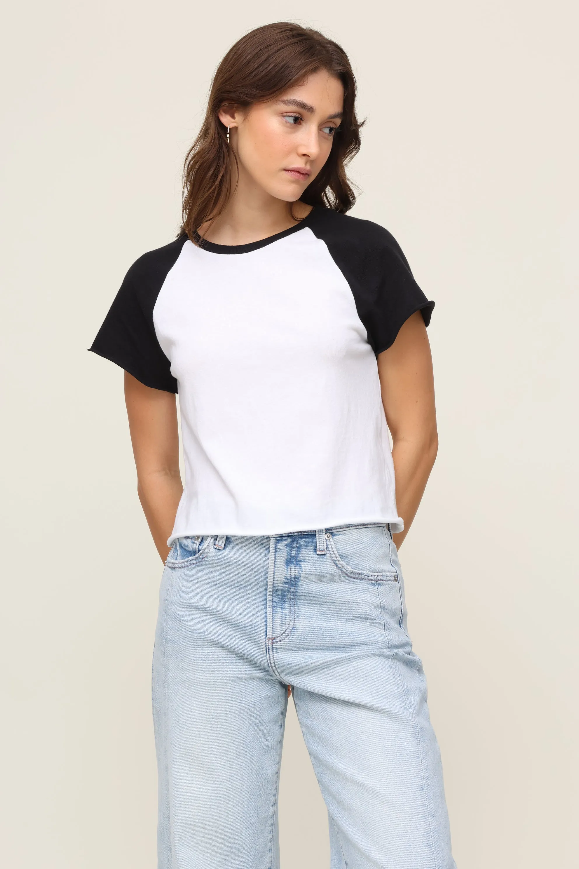 Britt Athletic Color Block Tee sold by Mixology