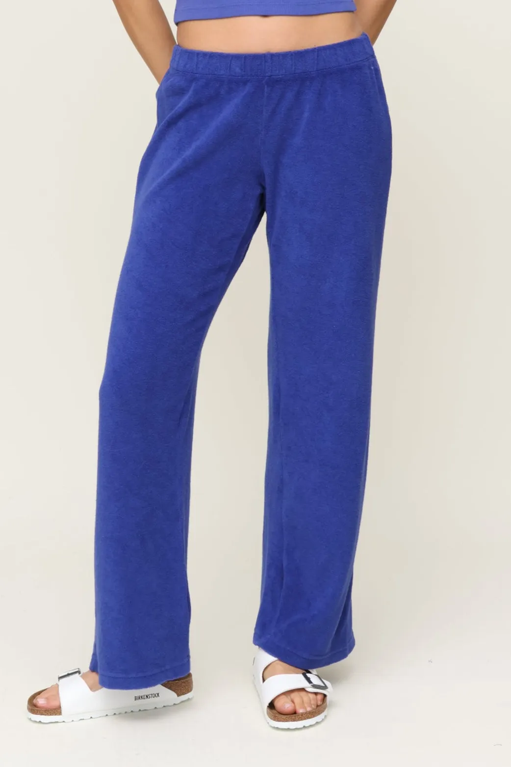 Katie Loop Terry Wide Leg sold by Mixology