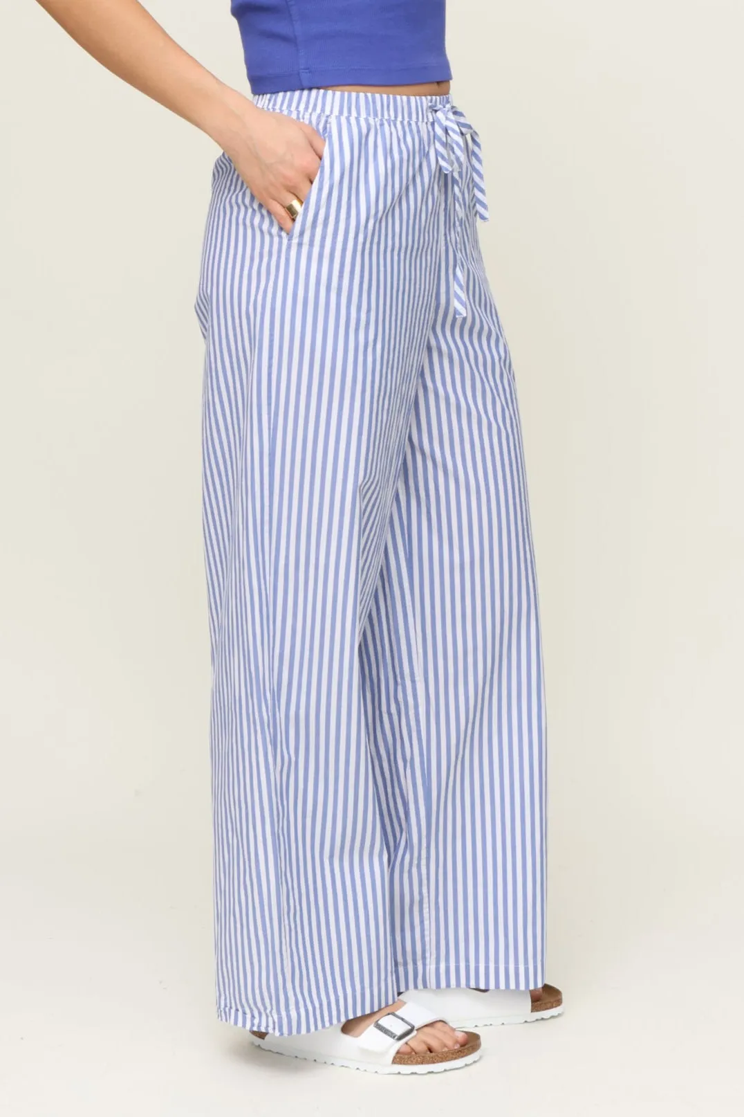 Emmie Striped Cotton Pant sold by Mixology product image thumbnail 3