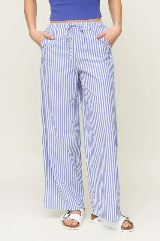 Emmie Striped Cotton Pant sold by Mixology