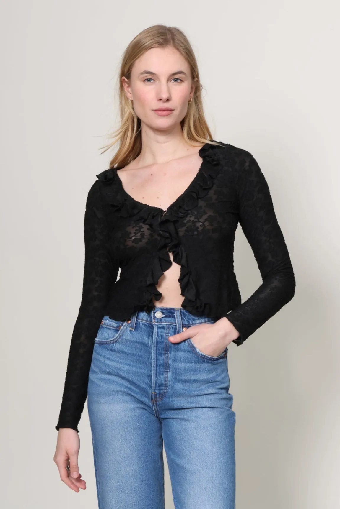 Ruffling Feathers Top sold by Mixology product image thumbnail 2