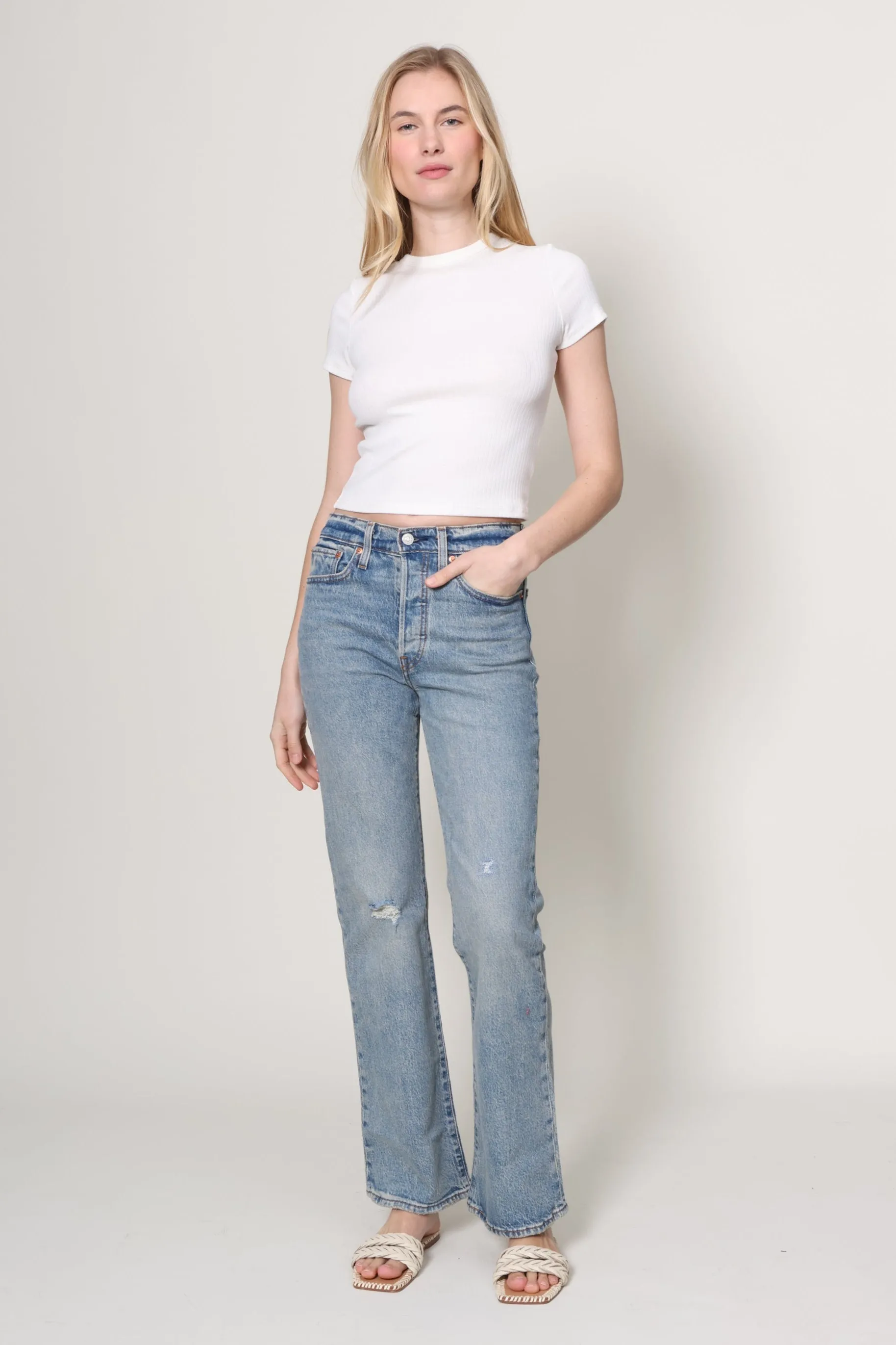 Simply Ribbed Tee sold by Mixology product image thumbnail 5