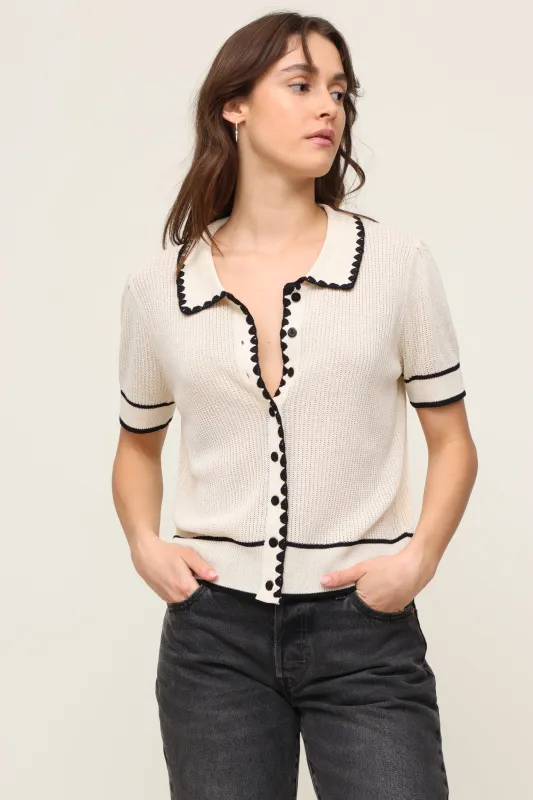 Whimsical Whipstitch Sweater sold by Mixology