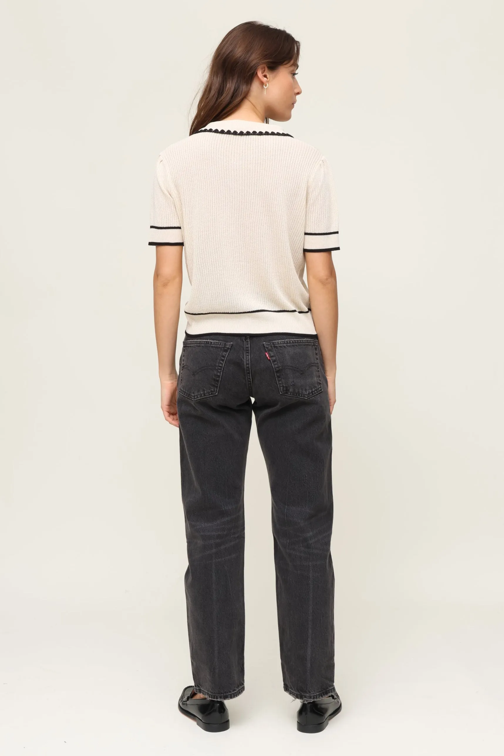 Whimsical Whipstitch Sweater sold by Mixology product image thumbnail 4