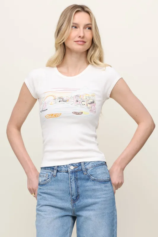 Village Cheeky Tee sold by Mixology
