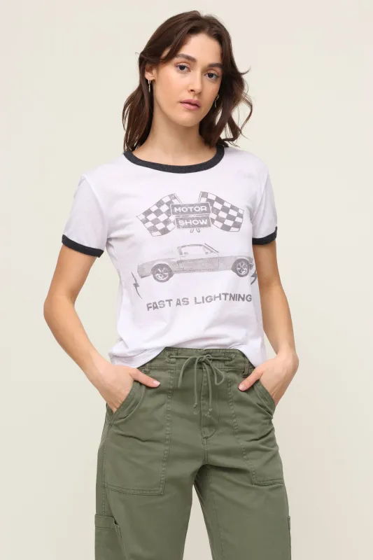 Lightning Moto Show Tee made by Chaser