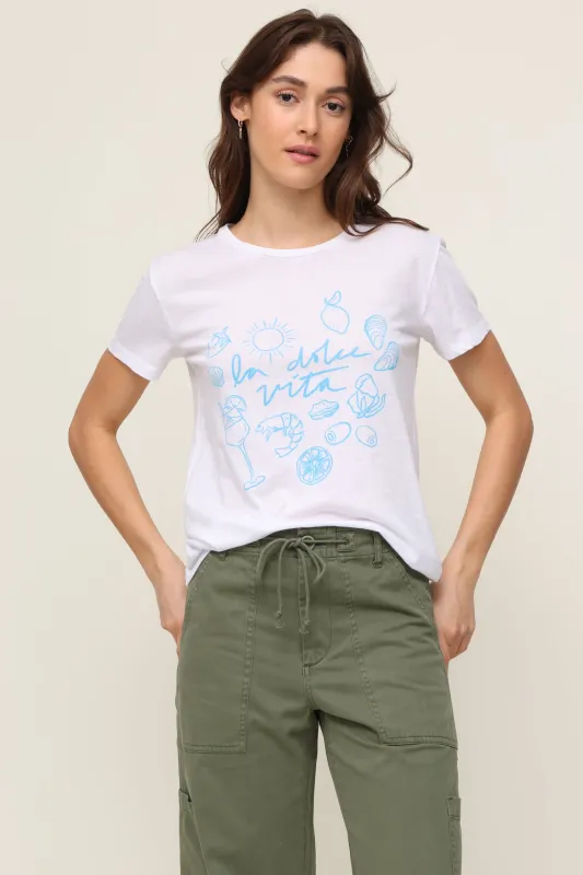 La Dolce Vita Tee sold by Mixology