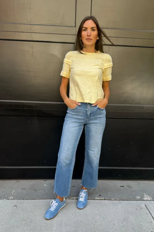 High Rise Crop Slim Wide Leg sold by Mixology