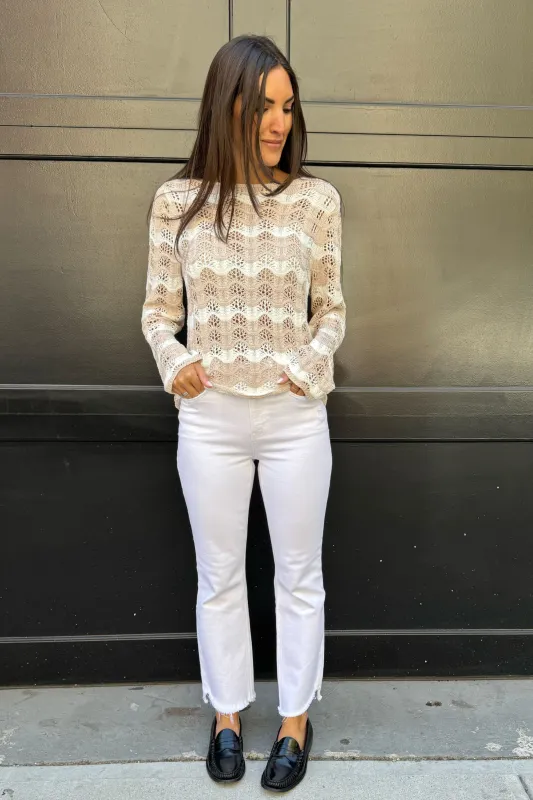 Ingenuity Stem Hem Crop Flare sold by Mixology